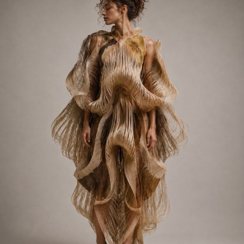 Bio Plastic x Couture by Laura Muth x Claudia Gómez Mejía x Mauricio Vásquez-Rendón