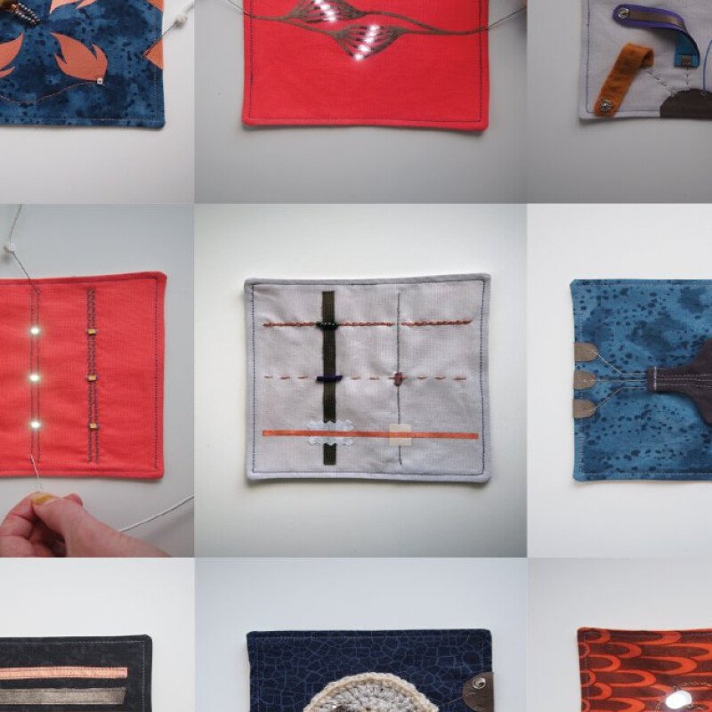 eTextile Swatch Library by Liza Stark