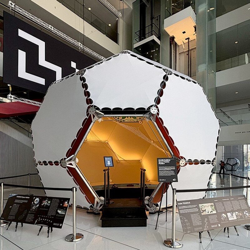 TESSERAE Pavilion by Aurelia Institute